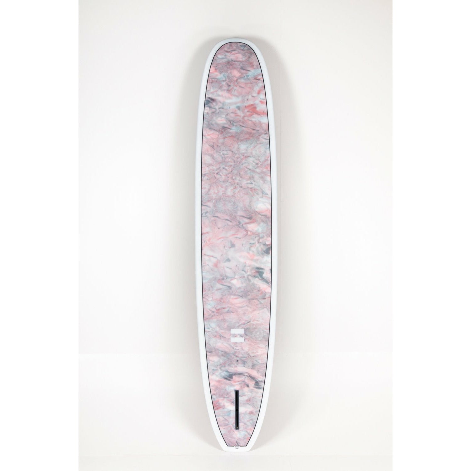 Indio 'Log Machine' Longboard by Pukas - Endurance Epoxy - Grey Swirl Effect - 9'6