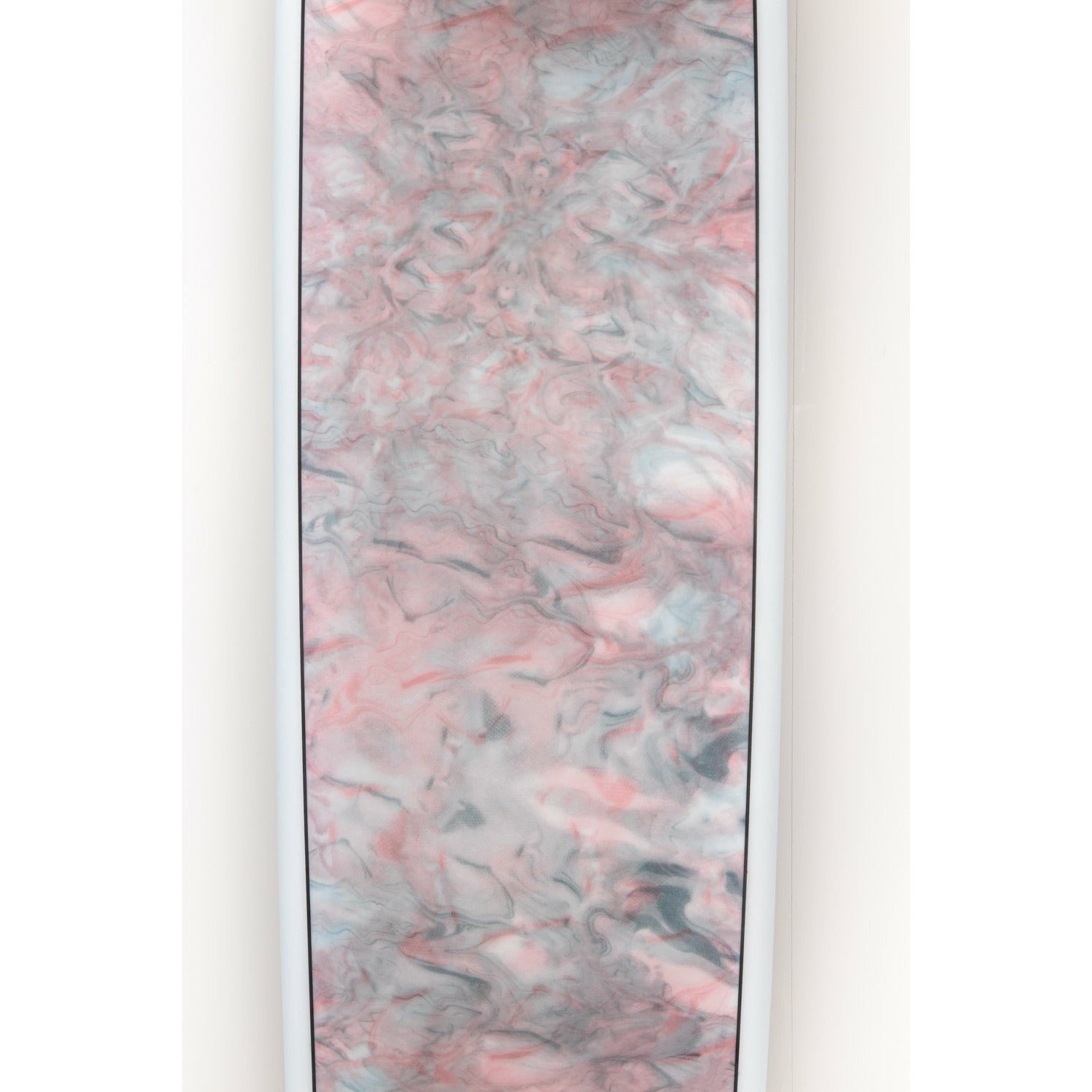 Indio 'Log Machine' Longboard by Pukas - Endurance Epoxy - Grey Swirl Effect - 9'6