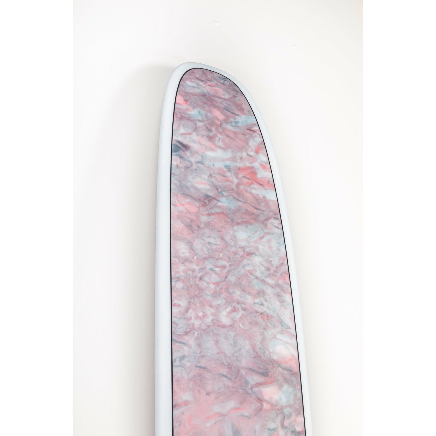 Indio 'Log Machine' Longboard by Pukas - Endurance Epoxy - Grey Swirl Effect - 9'0