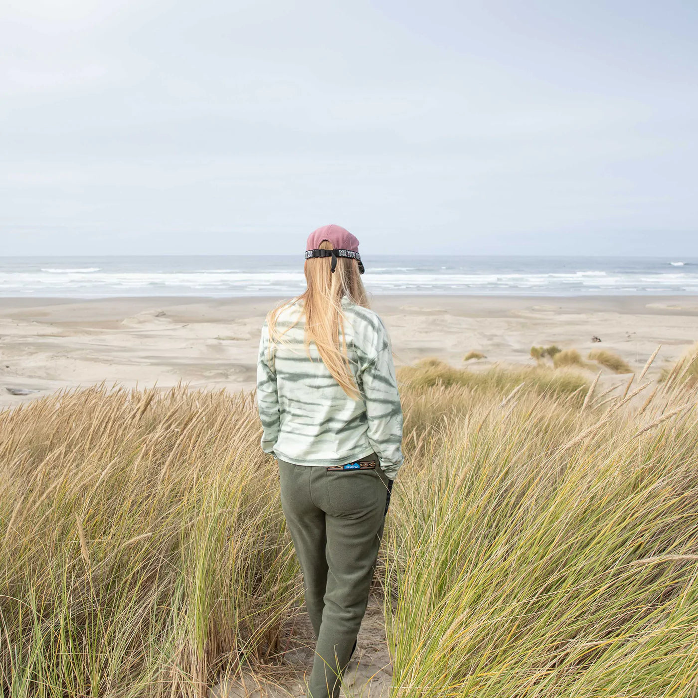 Kavu Recycled Fleece Strap Cap - Rose Brown