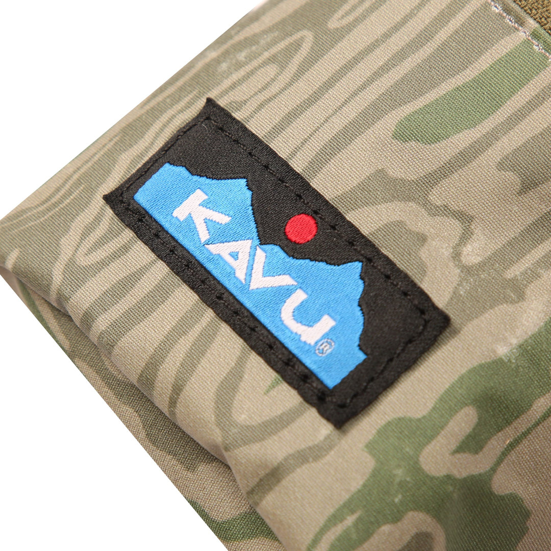 Kavu 'Tieton' Clip On accessory bag - Woodgrain Terrain