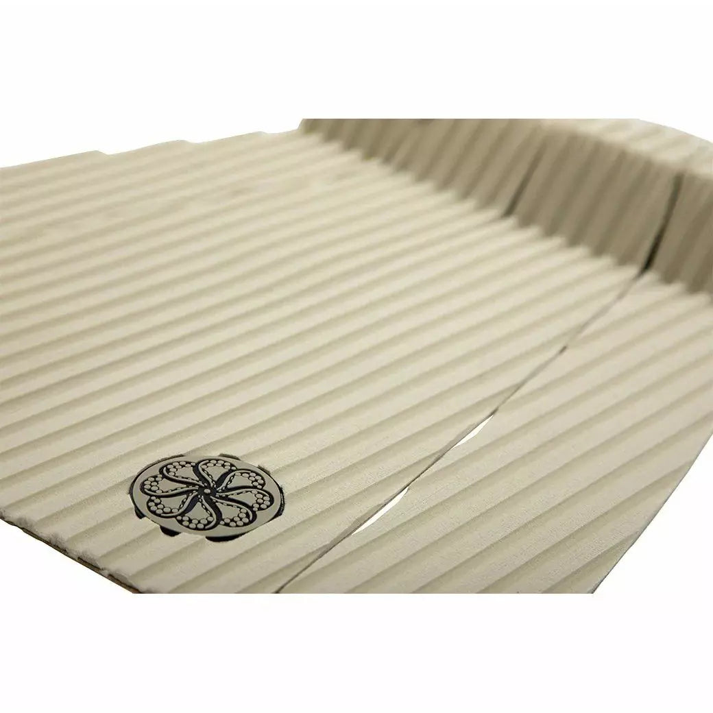 Octopus Mikey February Surfboard Grip Tailpad - Cream