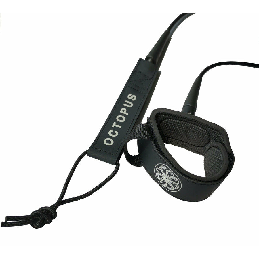 Octopus ULTRASEXâ¢ Medium Surfboard Leash 6' - Black