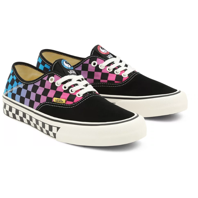 VANS X T&C LTD Authentic LTD SF Shoes - (T&C) Multi/Marshmallow (LAST PAIR UK03)