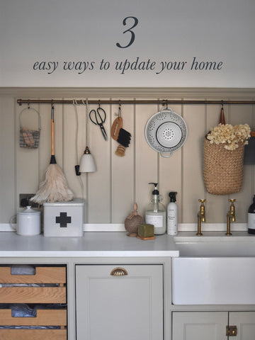 3 ways to update your home