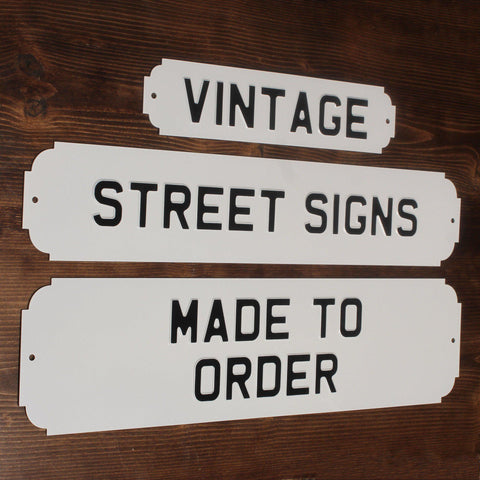 vintage signs