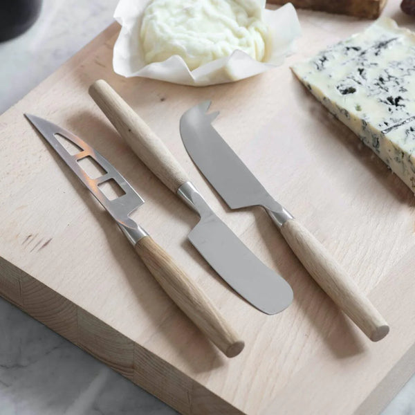 set of 3 cheese knives