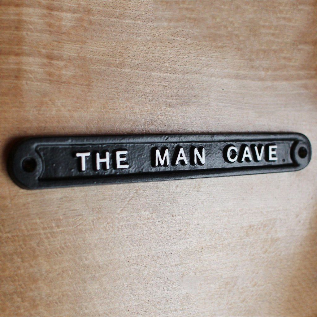 the man cave sign