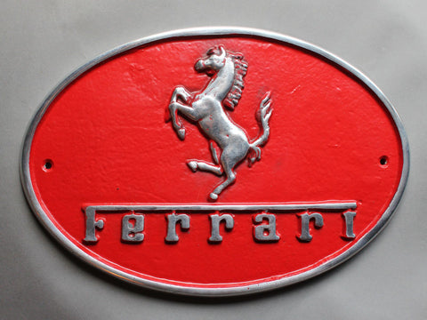 Ferrari plaque