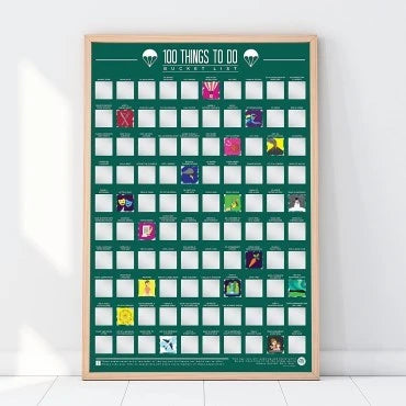 1-retirement-gifts-for-women-bucket-list-scratch-poster