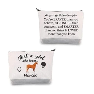 11-horse-gifts-for-women-makeup-bag