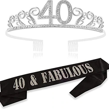19-40th-birthday-gift-ideas-for-women-tiara-sash