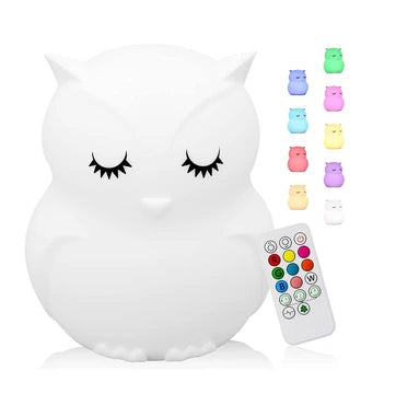 2-owl-gifts-for-her-remote-controlled-night-lamp