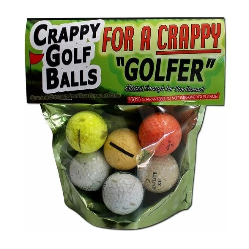 Golf Ball Storage Bag | Funny Golf Gag Gifts