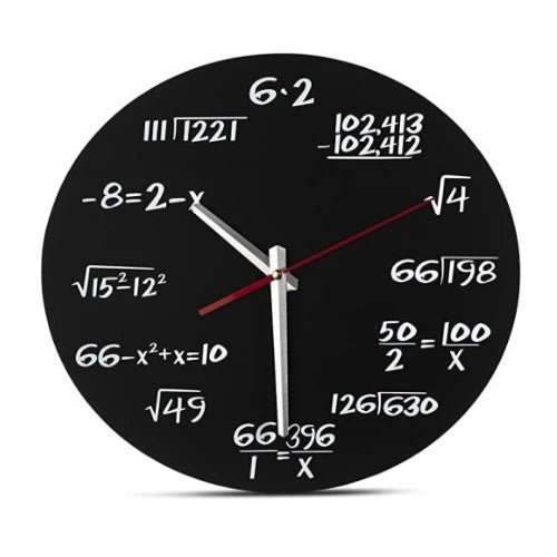 24-physics-gifts-math-wall-clock