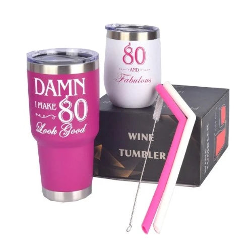 31-80th-birthday-gift-ideas-for-mom-tumbler-set