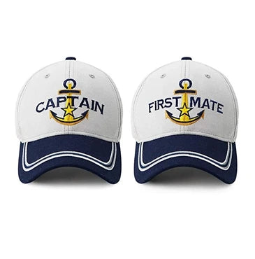 Captain & First Mate Hats: Christmas Gifts for Boaters, Couples & Sailors,  Large - Fred Meyer