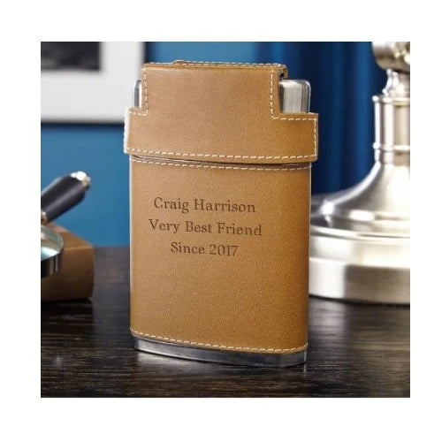8-30th-birthday-gift-ideas-for-husband-leather-flask