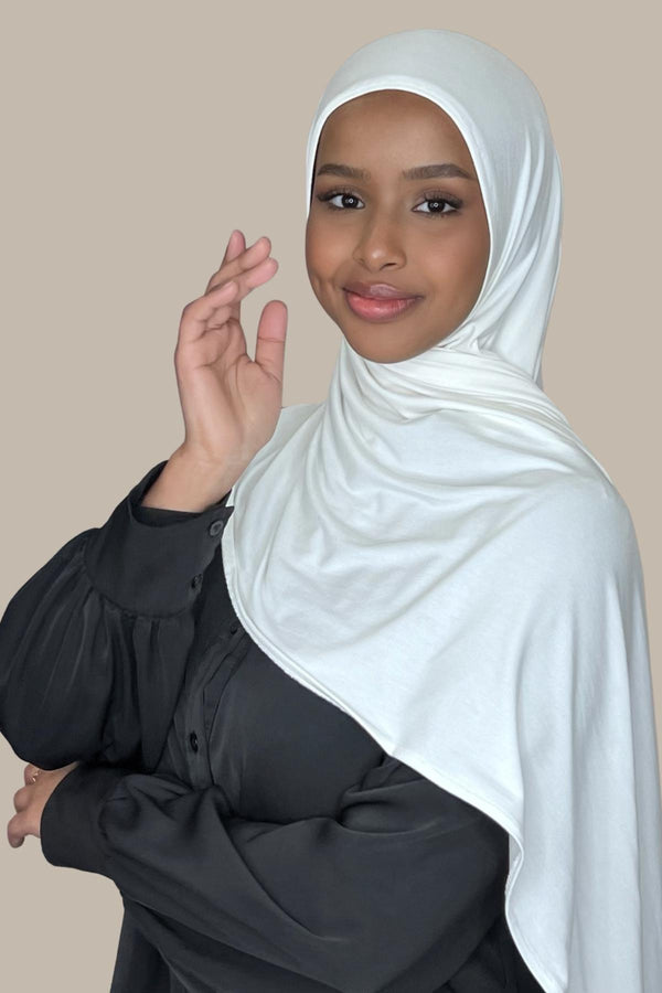 Modish Hijab Pre-Sewn Jersey Hijab-Wine