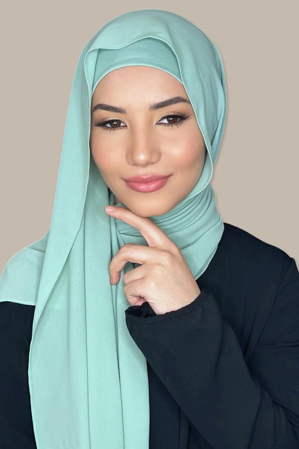 Essential Chiffon Hijab - Barely Beige