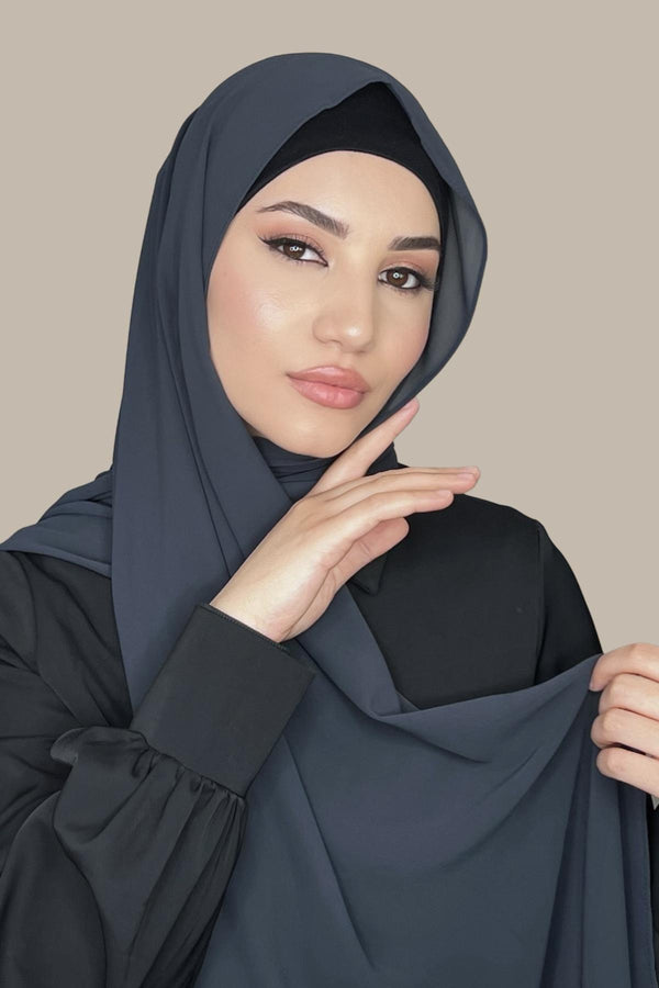 luxury comes in simplicity with @shoplbh 's korean chiffon hijabs