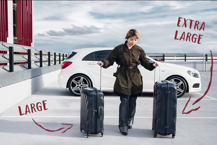 largest size of luggage