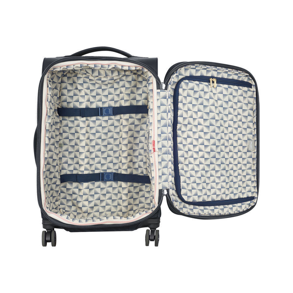 patterned cabin luggage