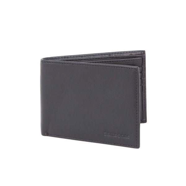 Samsonite RFID Blocking Leather Wallet with Credit Card Flap