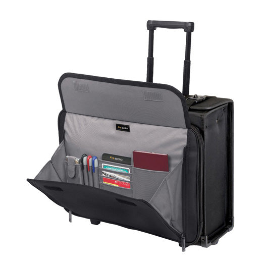 rolling file suitcase