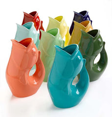 A collection of Gurgle Pots in many colours
