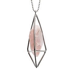 Lumia Necklace Rose Quartz