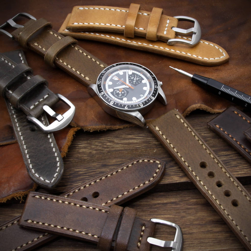 Leather Watch Straps | Custom Straps | Leather Goods | Cozy Handmade