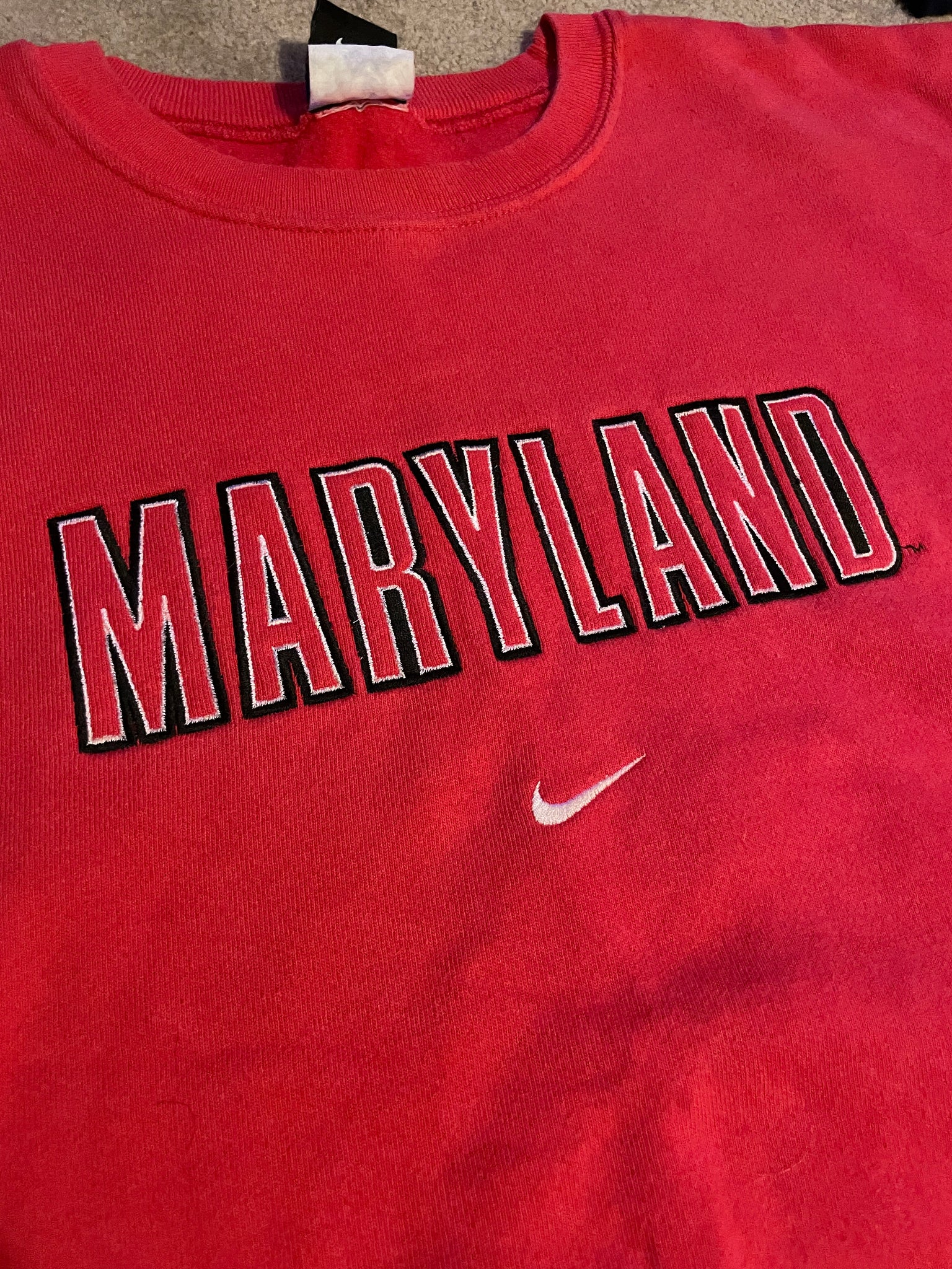 nike maryland sweatshirt