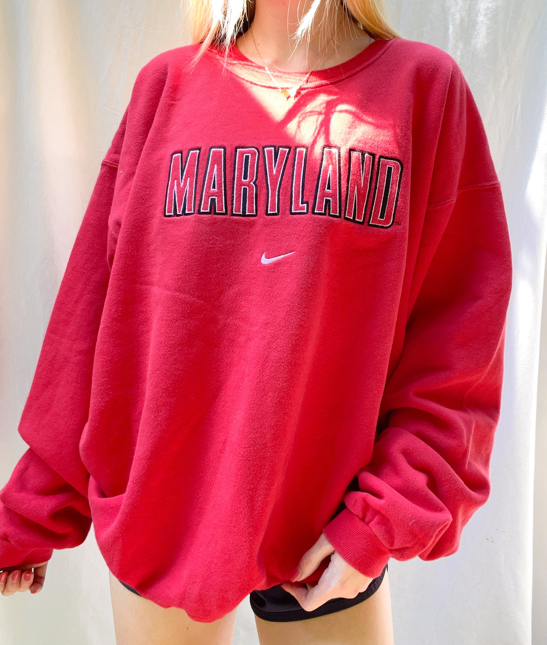 nike maryland sweatshirt