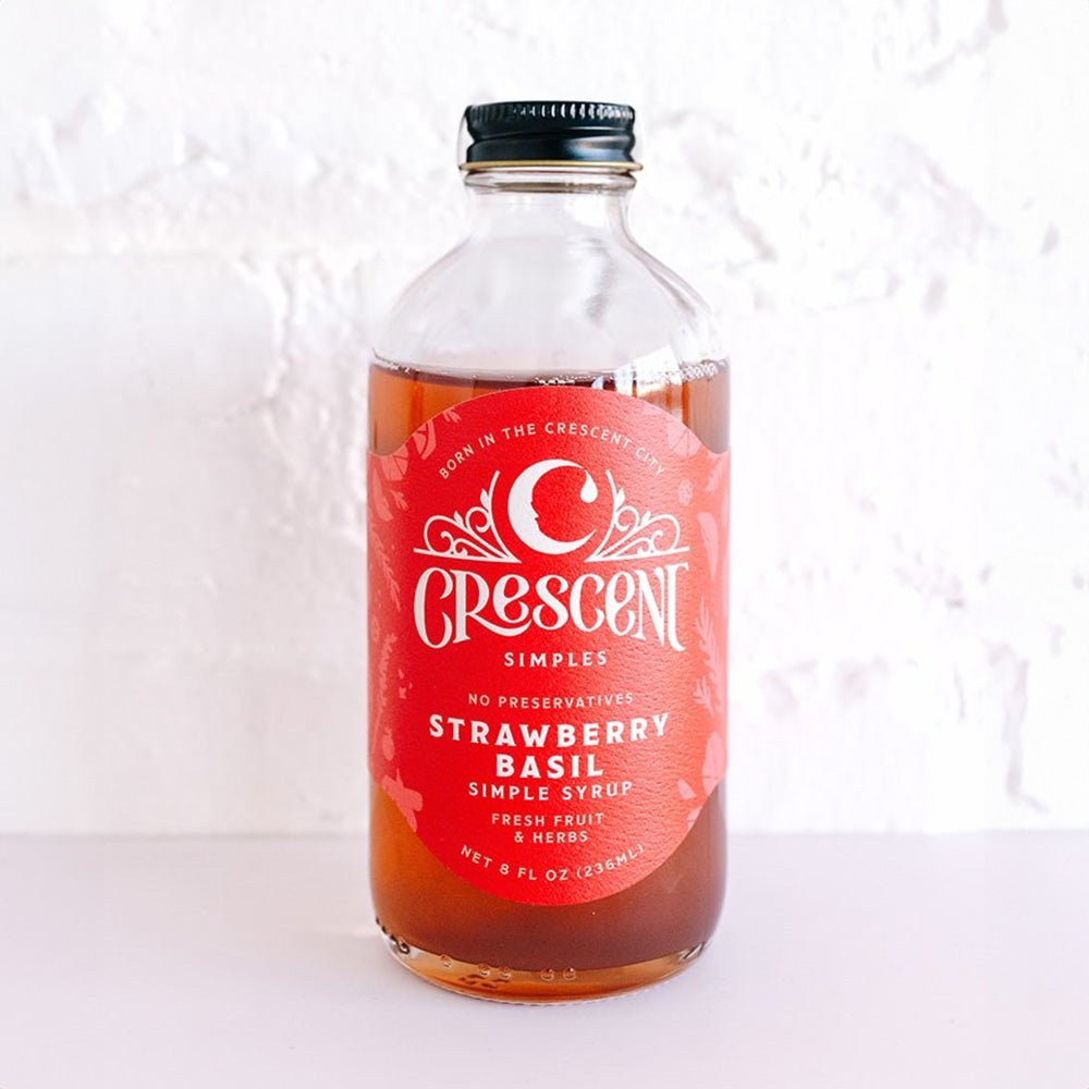 Strawberry Basil Simple Syrup