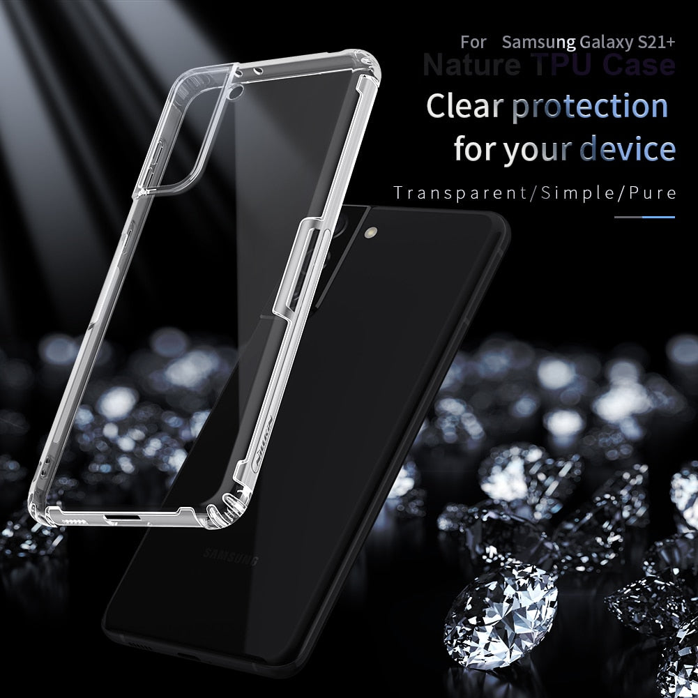 NILLKIN Case For Samsung Galaxy S21+ S21 Plus cover Thin Clear Soft Si ...