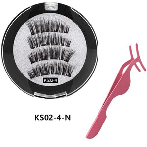 Magnetic Eyelashes With 2/3/4 Magnets - 200001197 KS02-4-N / United States Find Epic Store