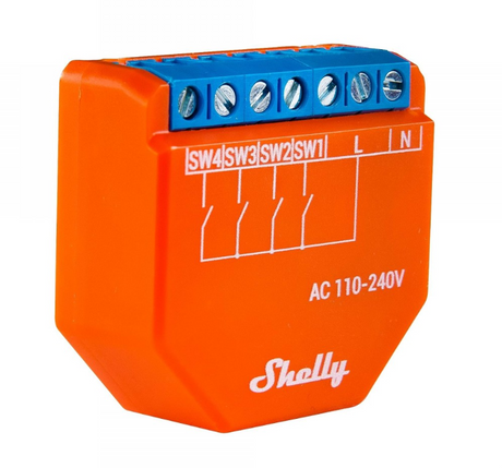Shelly Plus PM Mini - Leistungsmesser - WLAN & Bluetooth - Smart Home –