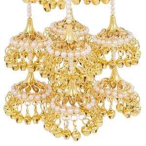 Grand Traditional  Golden Chandelier Kalira for Brides
