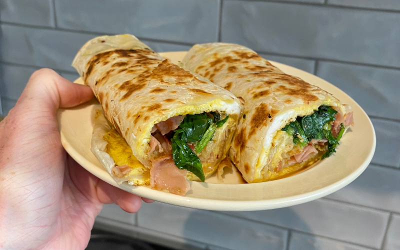 breakfast wrap