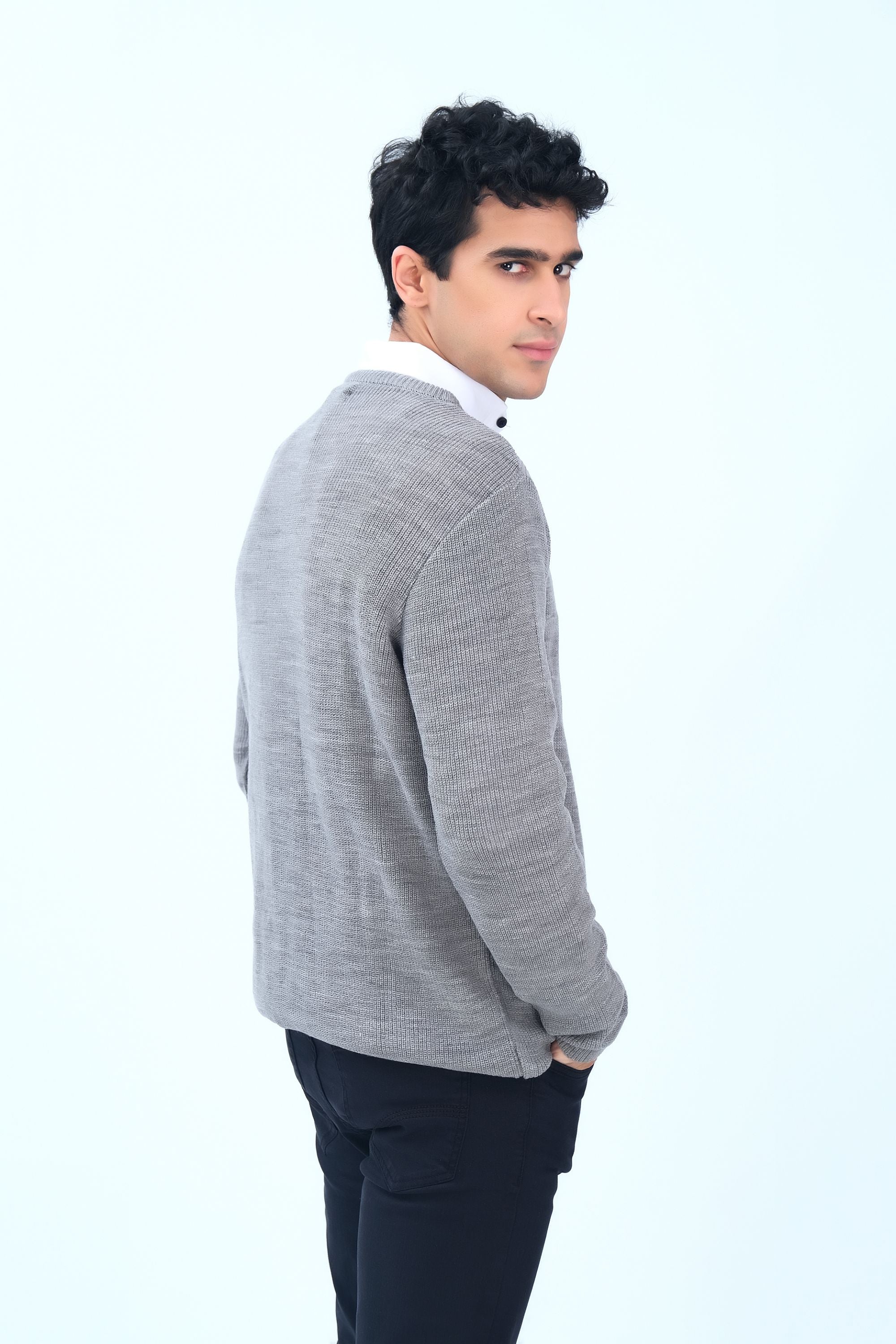 Smart Dark Grey Sweater