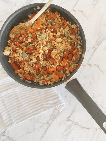 Spanish Chorizo Rice – The Gluten Free Baker