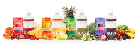 Ruvi fruit and veggie smoothies for more everyday energy