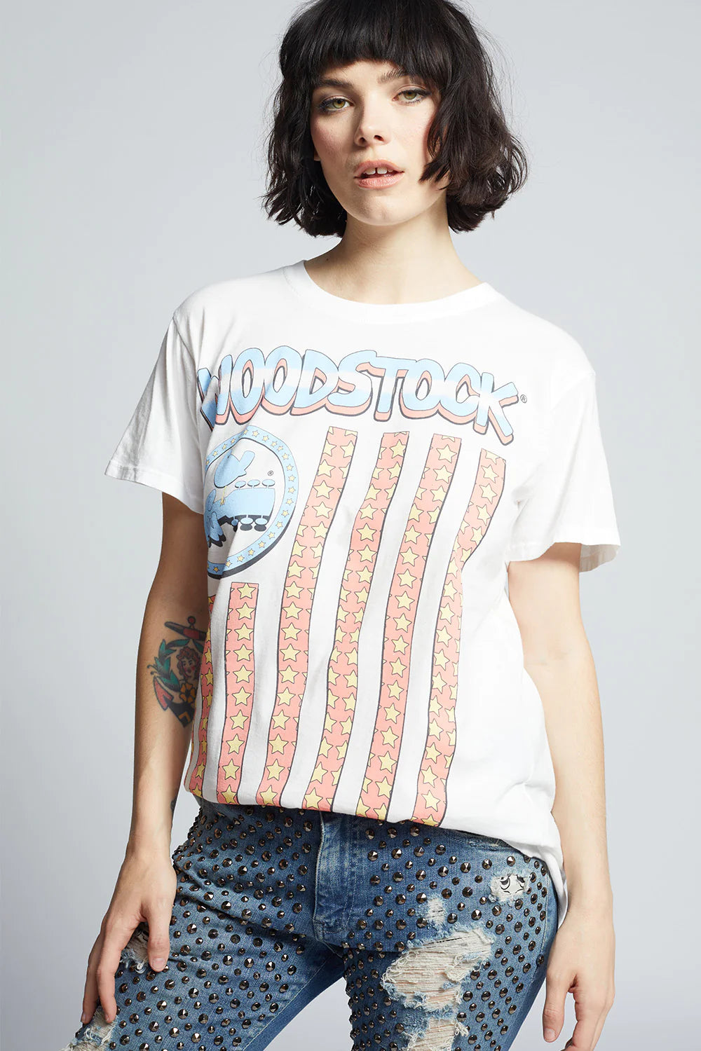 Woodstock Peace Now Tee