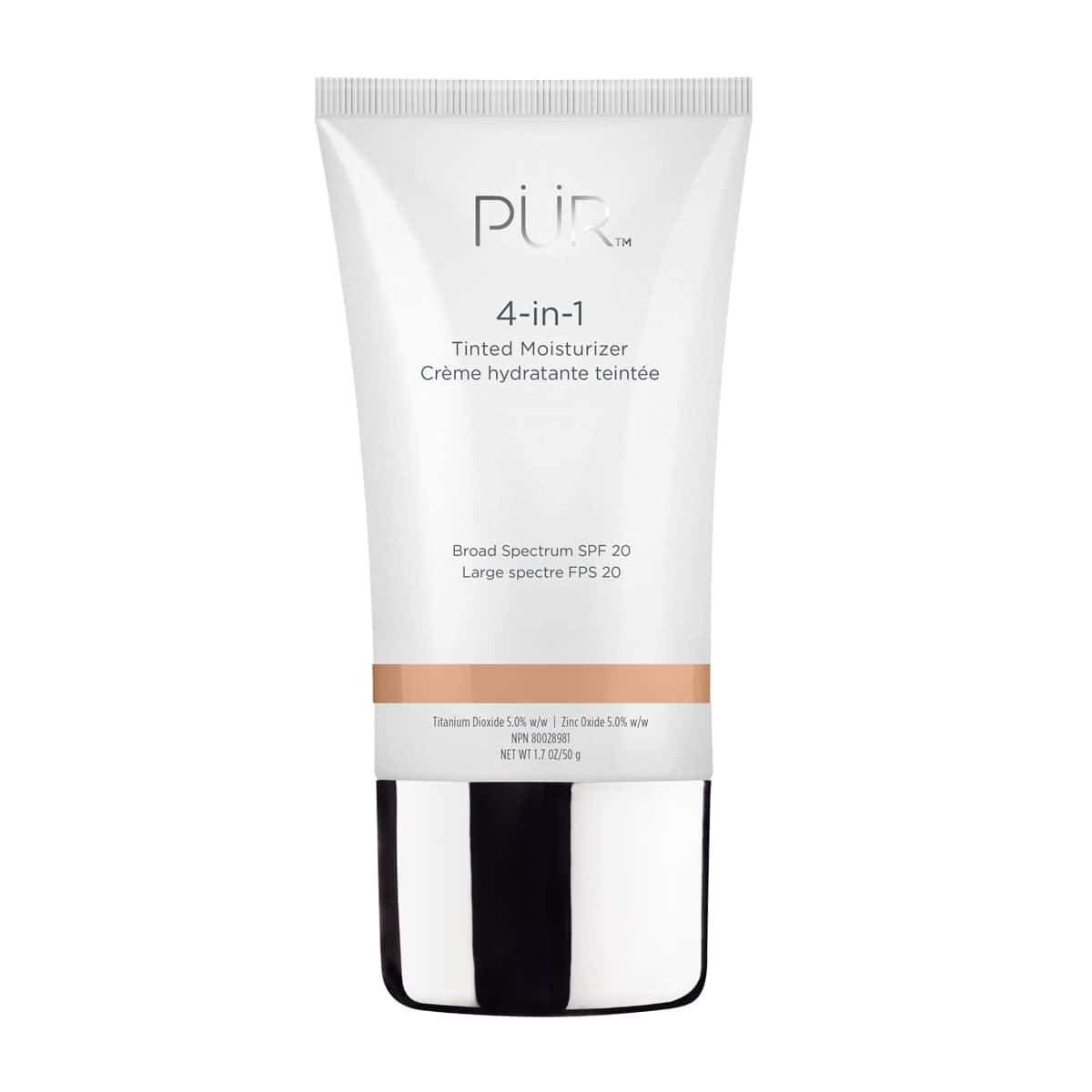 4-in-1 Tinted Moisturizer Broad Spectrum SPF 20 - PÜR Beauty product image