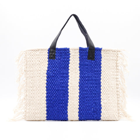 Call It Spring Womens Shoulder Handbag Purse Fabric Blue White Striped  Nautical | eBay