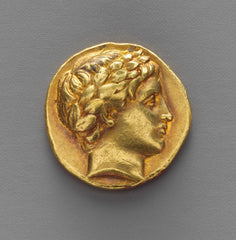 Ancient Greek coin, met museum