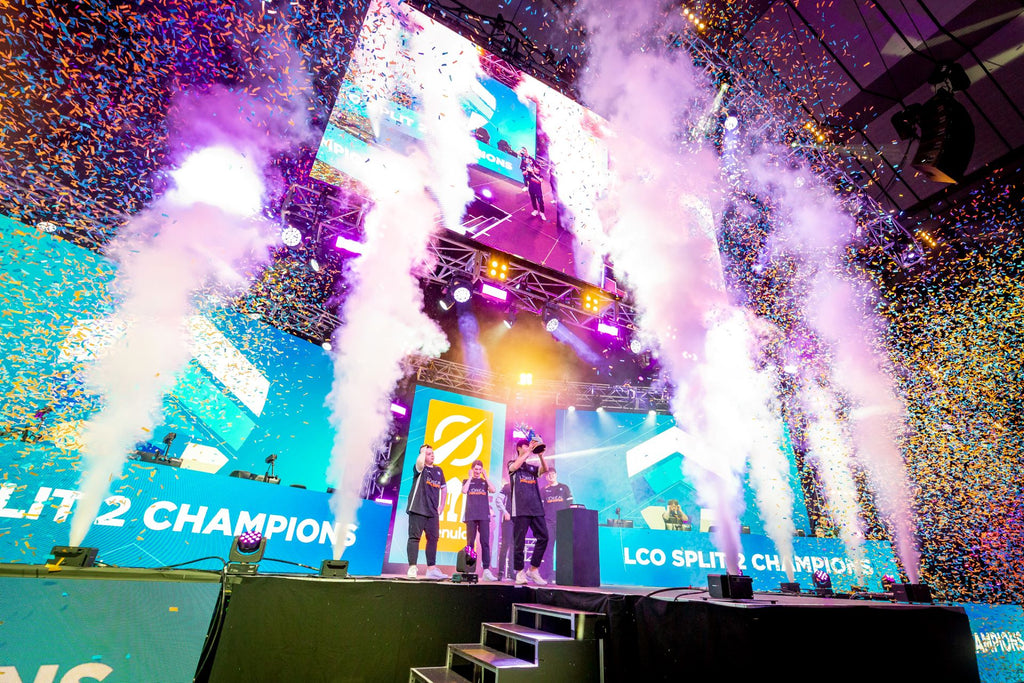 The Chiefs win the LCO League of Legends Grand Final. Photo: Sarah Cooper via ESL