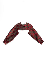 Shirts & Tops Ginkgo Sleeves In Red Jacquard GIGLIO TIGRATO