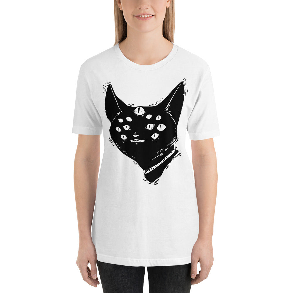 Many Eyed Monster Cat, Unisex T-Shirt – CellsDividing